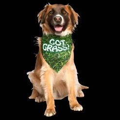 Got Grass? Dog Bandana by Dog Fashion Living