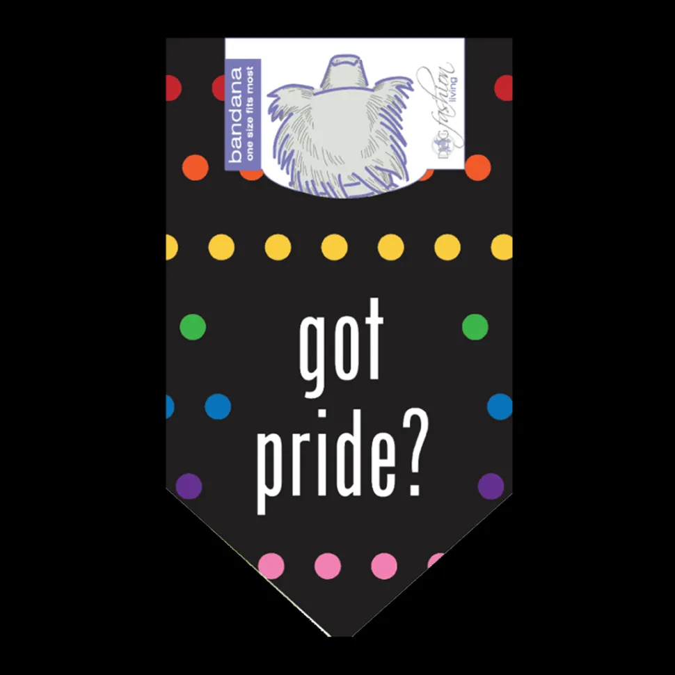 Got Pride? Bandana by Dog Fashion Living
