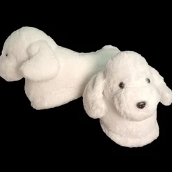 Gwen's White Slippers For Charity