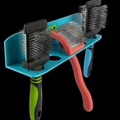 Hanging Brush Holder Cyan by PetStore.Direct