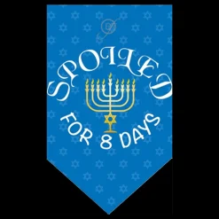 Hanukkah Holiday Dog Bandana by Dog Fashion Living