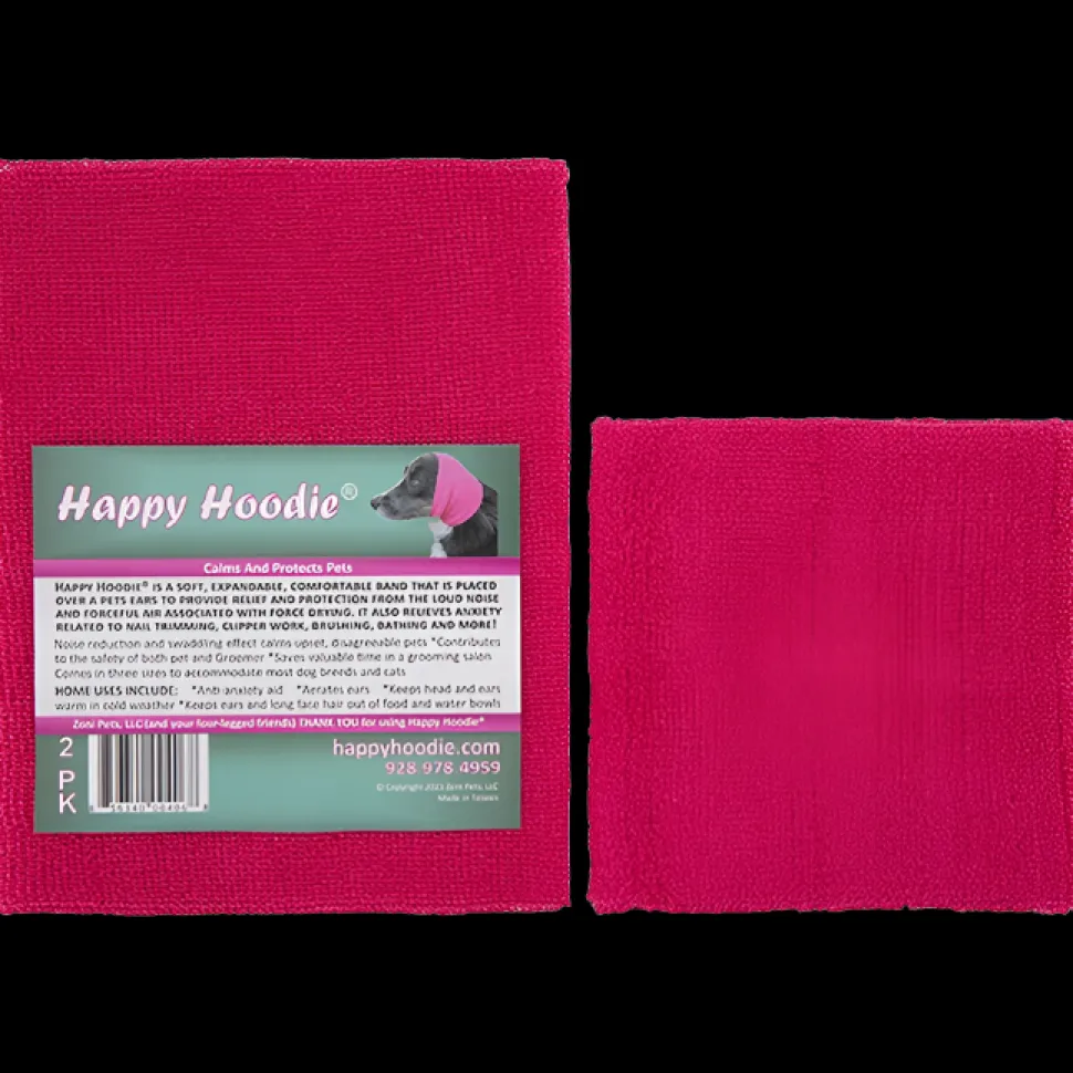Happy Hoodie Small and Medium/Large Set Pink