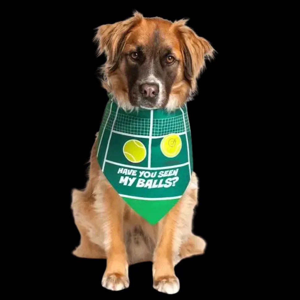 Have You Seen My Balls? Dog Bandana by Dog Fashion Living