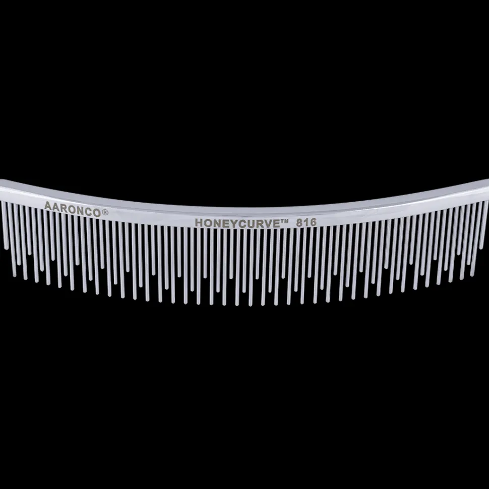 7" Honeycurve Staggered Pins Comb 816 by Aaronco