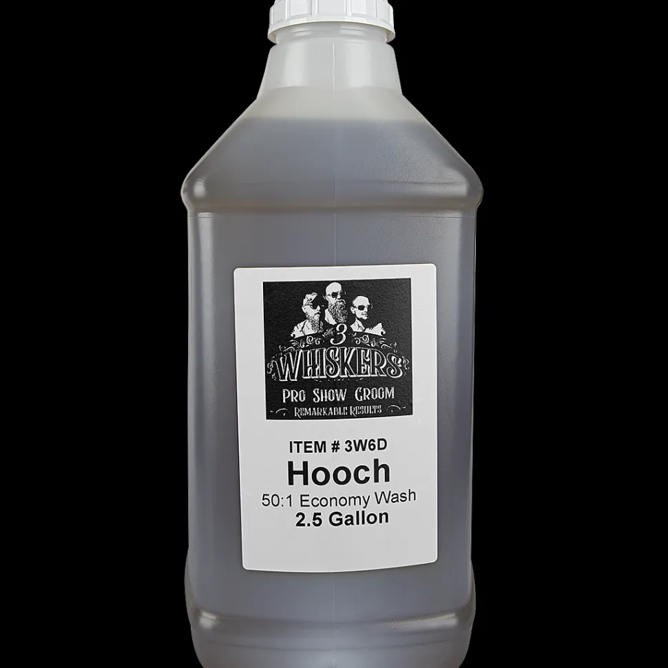Hooch Economy Wash 2.5 Gallon by 3 Whiskers