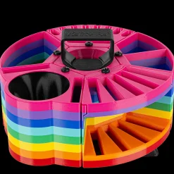 Houndabout Round Tool Caddy Rainbow by Vanity Fur