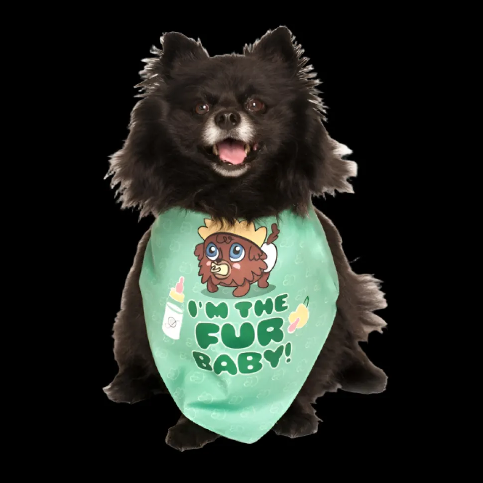 I'm The Fur Baby Dog Bandana by Dog Fashion Living