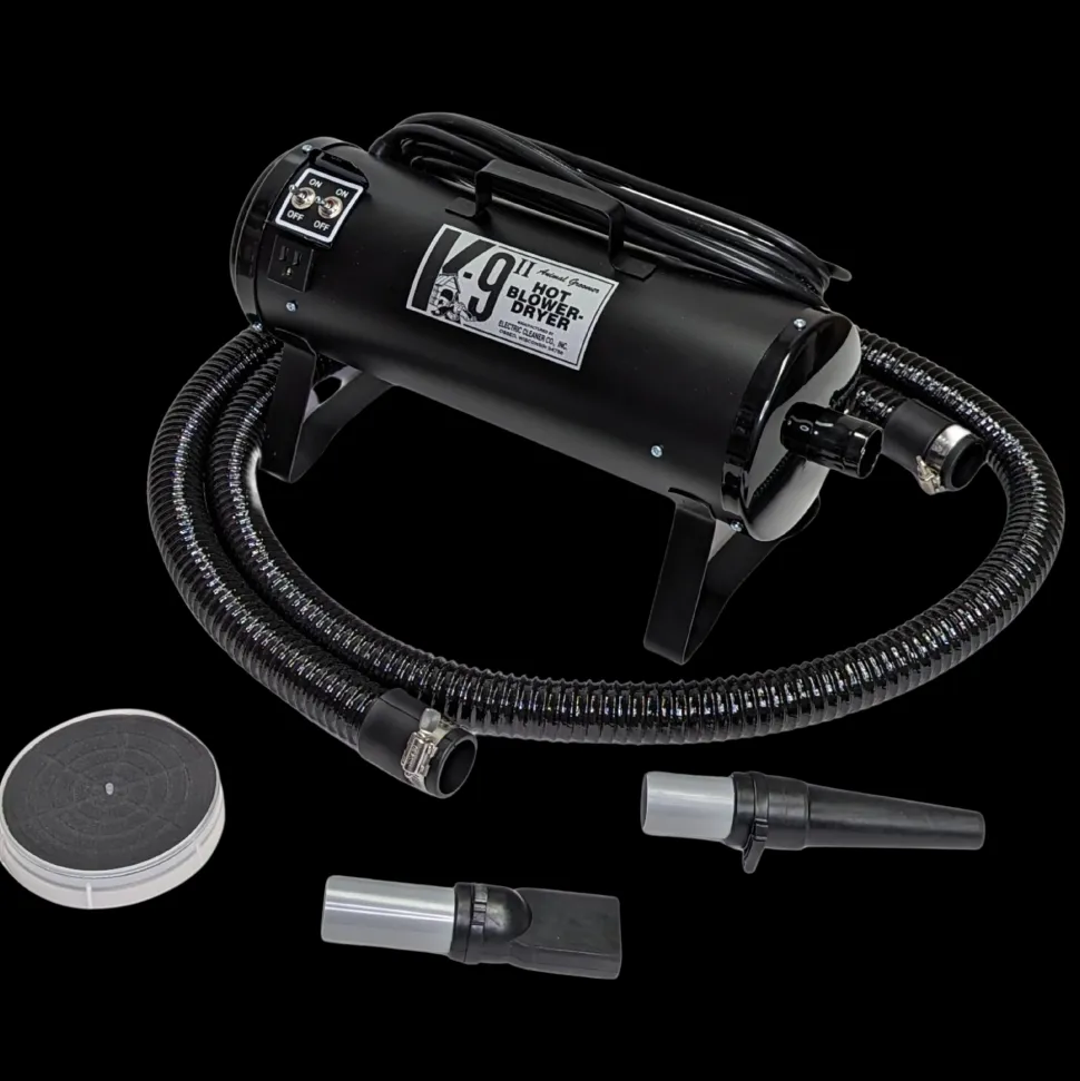 K-9 II Dog Dryer Two-Speed with Free Water Peeler Attachment by Electric Cleaner