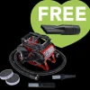 K-9 III Dog Dryer Two-Speed with Free Water Peeler Attachment by Electric Cleaner