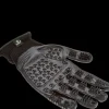 Large Black Deshedding Gloves by HandsOn Gloves