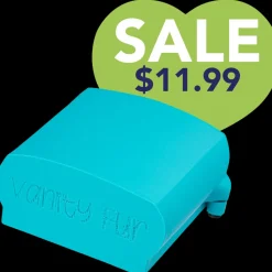 Large Brush Cover Cyan by Vanity Fur