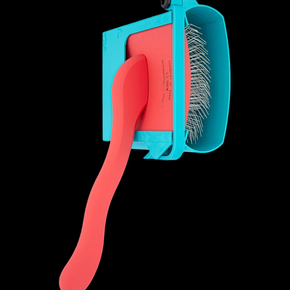 Large Brush Cover Cyan by Vanity Fur