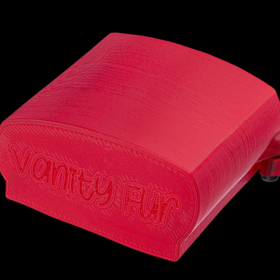 Large Brush Cover Jolly Red by Vanity Fur