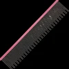 9″ Large Double Coat Deshedding Comb Pink by Petstore.Direct