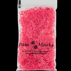 Latex Dog Hair Bands 5/16" Medium Weight Cotton Candy by PawMarks