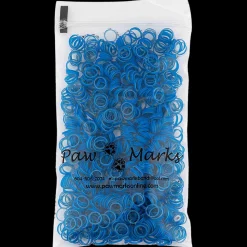 Latex Dog Hair Bands 5/16" Medium Weight Vivid Blue by PawMarks