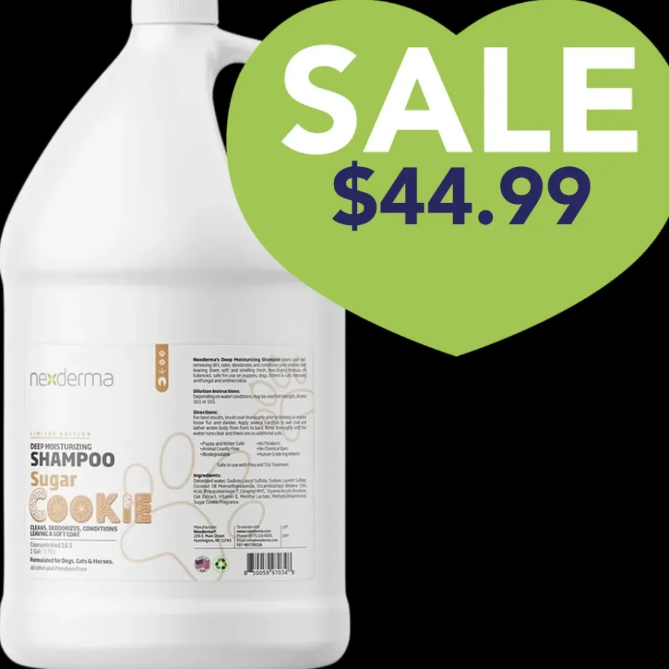 Limited Edition Sugar Cookie Deep Moisturizing Shampoo Gallon by Nexderma