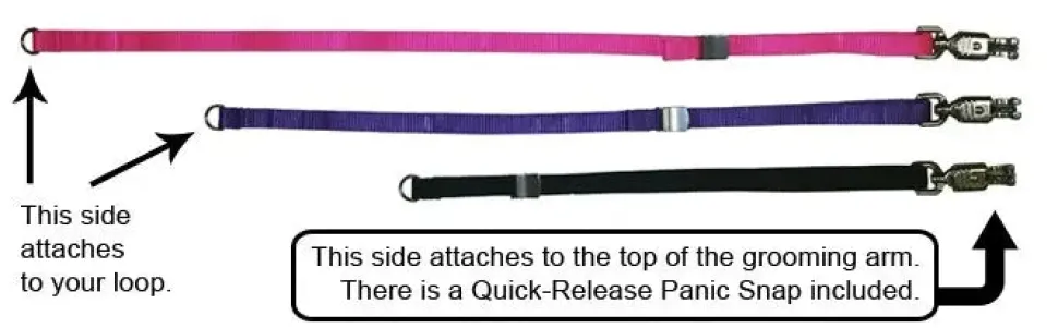 Loop Adjuster in Orange by Groomer's Helper