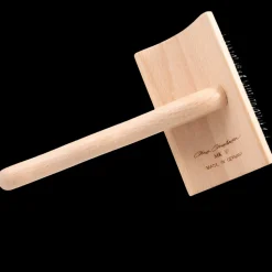 Mark Curved Back Medium Slicker Brush by Chris Christensen