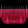 #5 1/8" Maroon Wide Attachment Comb 3mm by Zolitta