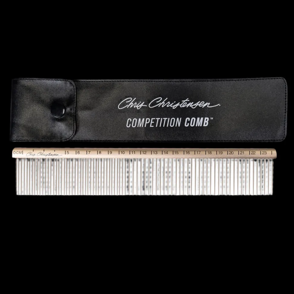 9" Medium/Coarse Competition Comb by Chris Christensen