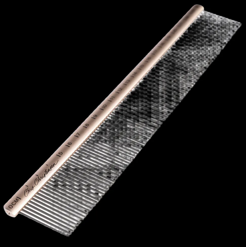 9" Medium/Coarse Competition Comb by Chris Christensen