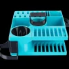 Mini Cube Tool Caddy Cyan by Vanity Fur
