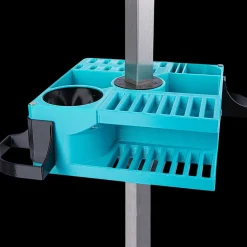 Mini Cube Tool Caddy Cyan by Vanity Fur