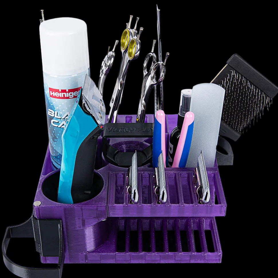 Mini Cube Tool Caddy Jolly Purple by Vanity Fur