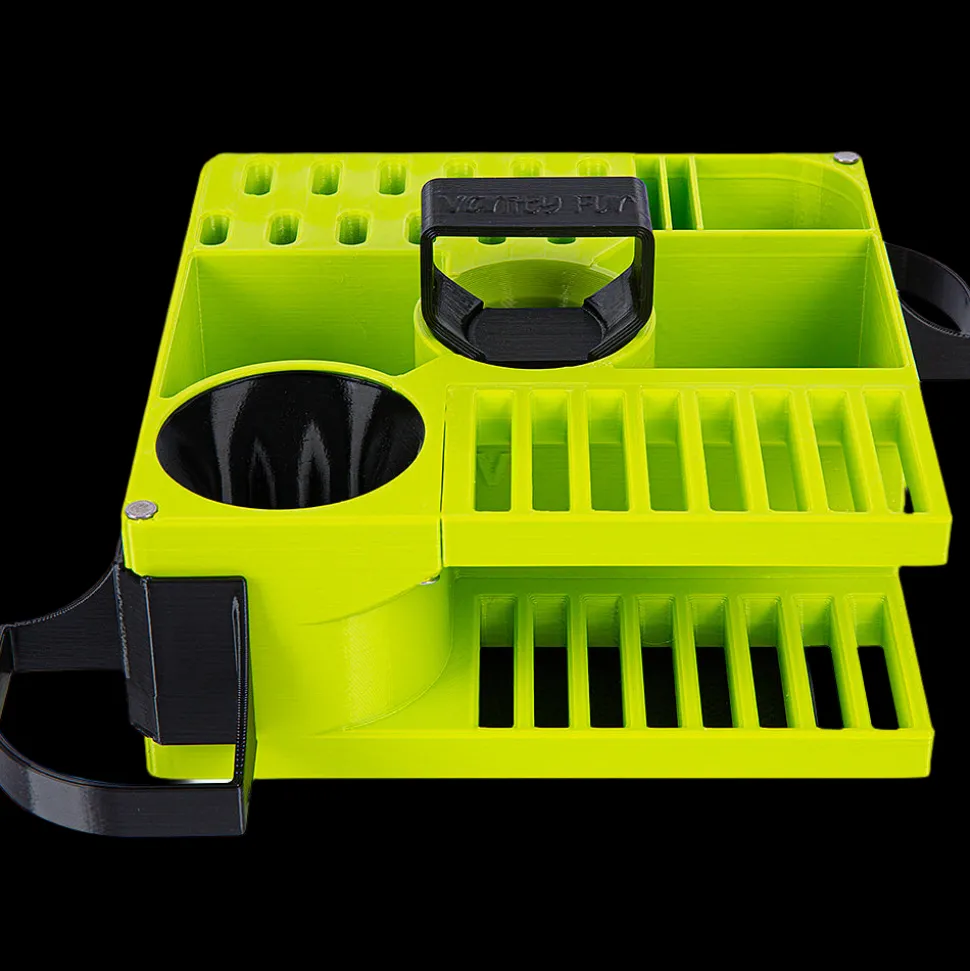 Mini Cube Tool Caddy Lime Green by Vanity Fur
