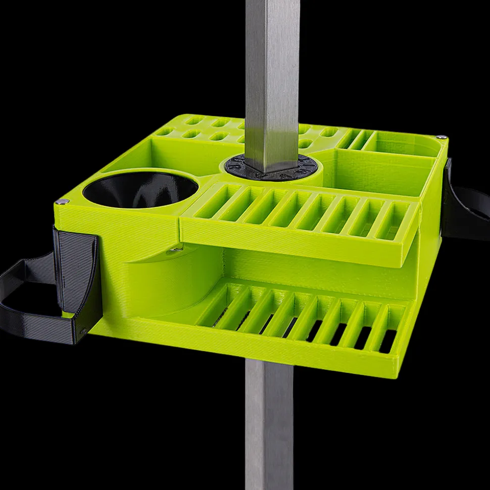 Mini Cube Tool Caddy Lime Green by Vanity Fur