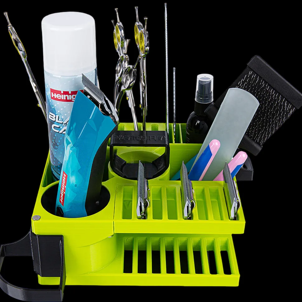 Mini Cube Tool Caddy Lime Green by Vanity Fur