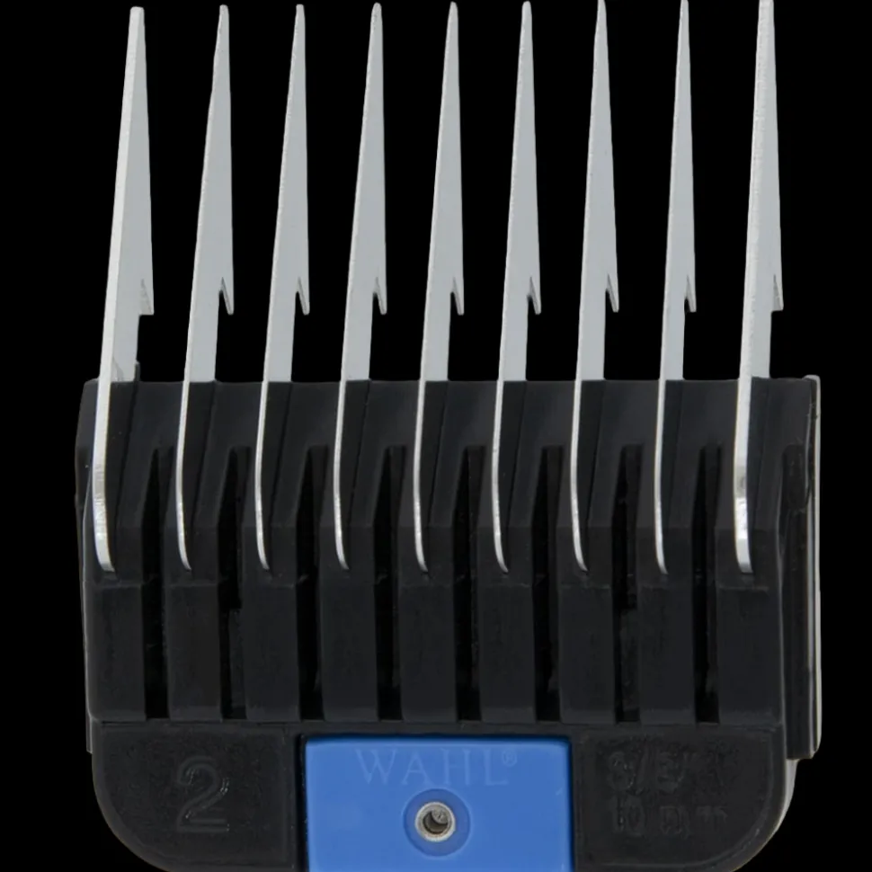 #2 3/8" 10mm Navy Blue Snap-on Comb by Wahl