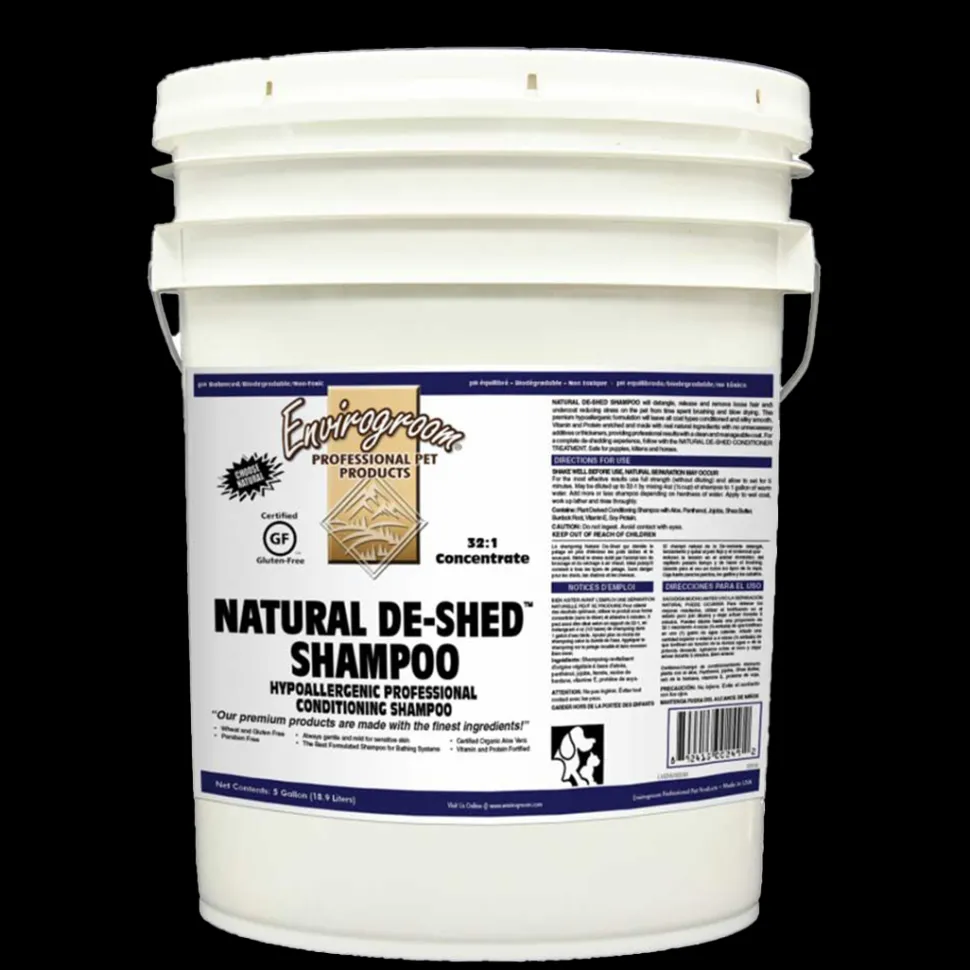 Natural De-shed Shampoo 5 Gallons by Envirogroom