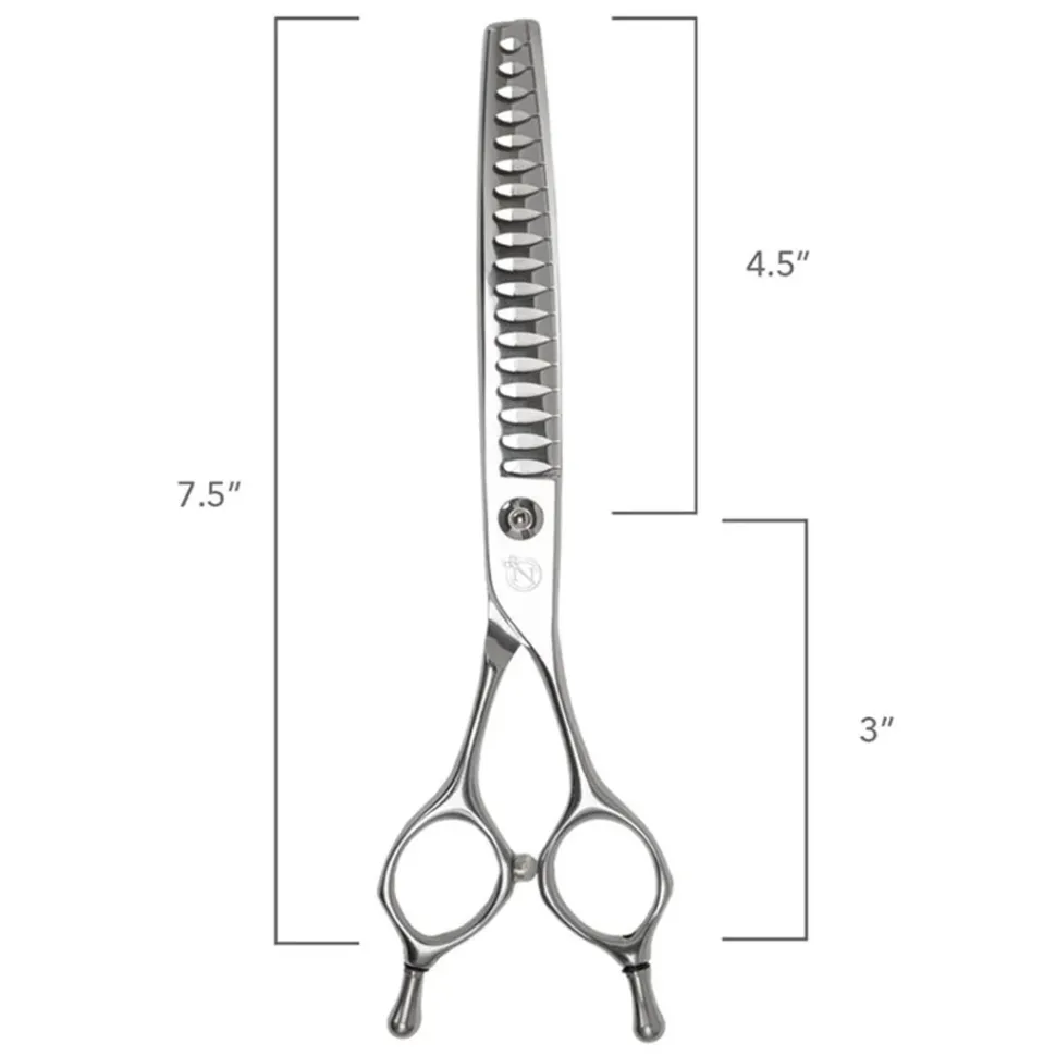 Niira Fishtail Chomper 7.5" 18T Curved Chunkers by Irina Pinkusevich