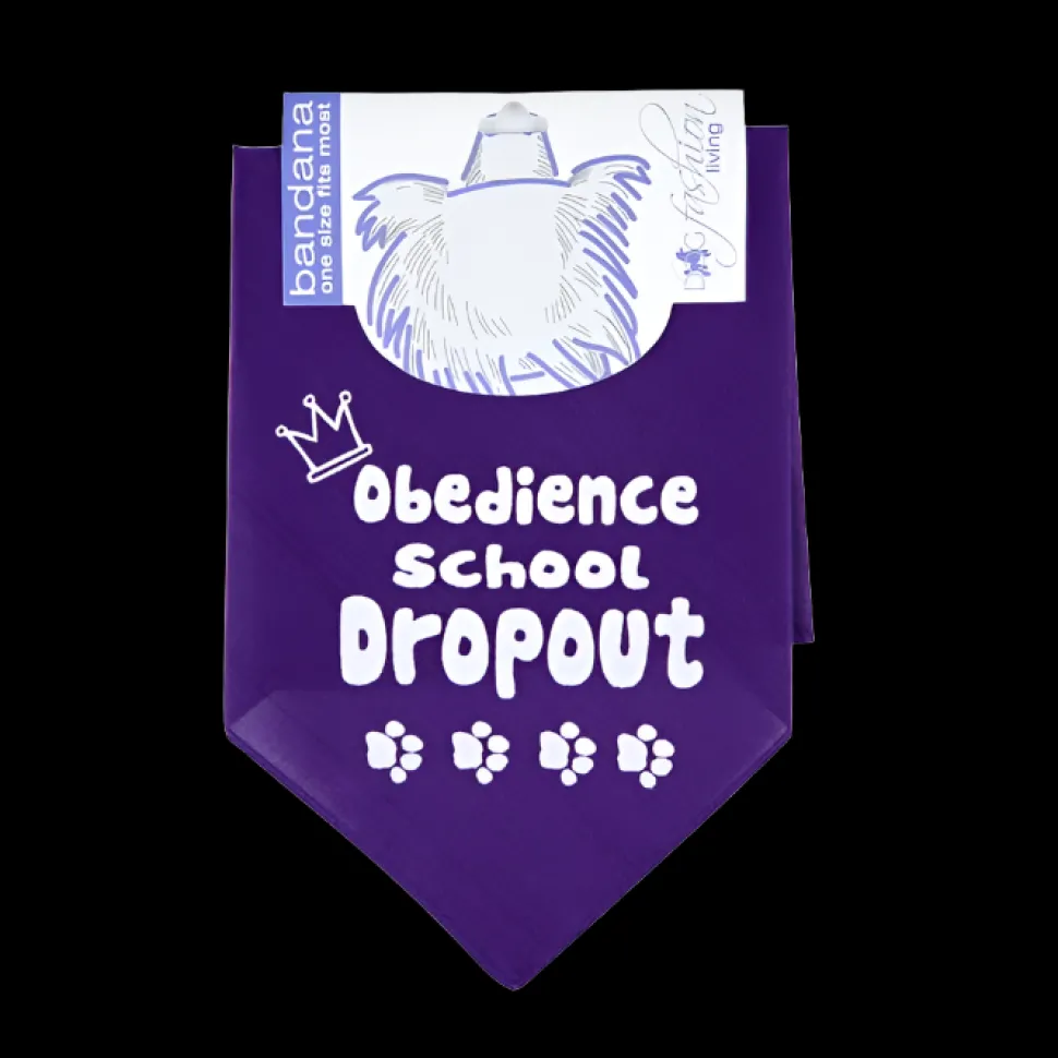 Obedience School Dropout by Dog Fashion Living