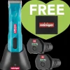 Opal Cordless Clipper 2 Batteries with Free Clipper Grip by Heiniger