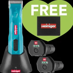 Opal Cordless Clipper 2 Batteries with Free Clipper Grip by Heiniger