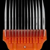 1 1/2″ Orange Wide Snap on Comb by PetStore.Direct