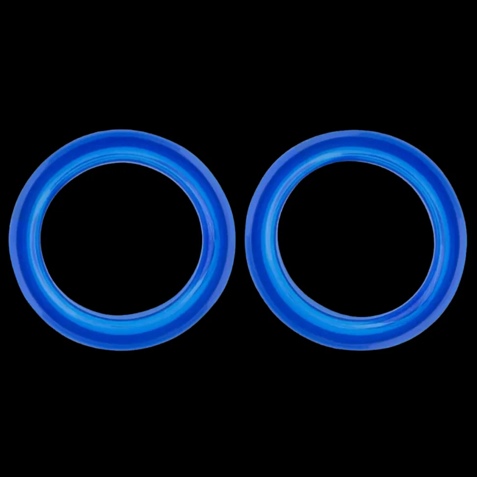 Pack of 2 Premium Scissor Finger Ring Inserts in Navy by PetStore.Direct
