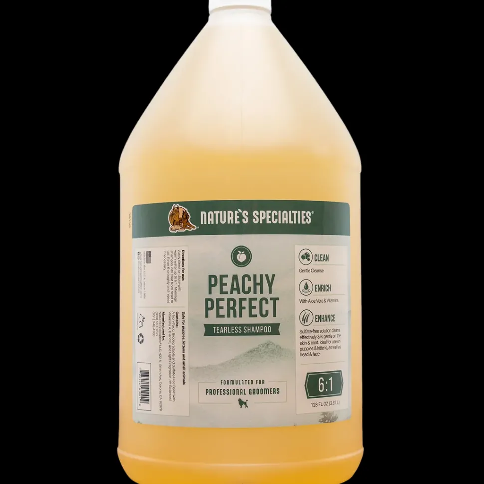 Peachy Perfect Shampoo for Puppy and Kitten Gallon by Nature's Specialties