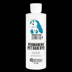 Permanent Dog Hair Dye Innocent Blue 8oz by Opawz