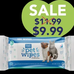 Pet Wipes 100 count by Fresh 'n Clean