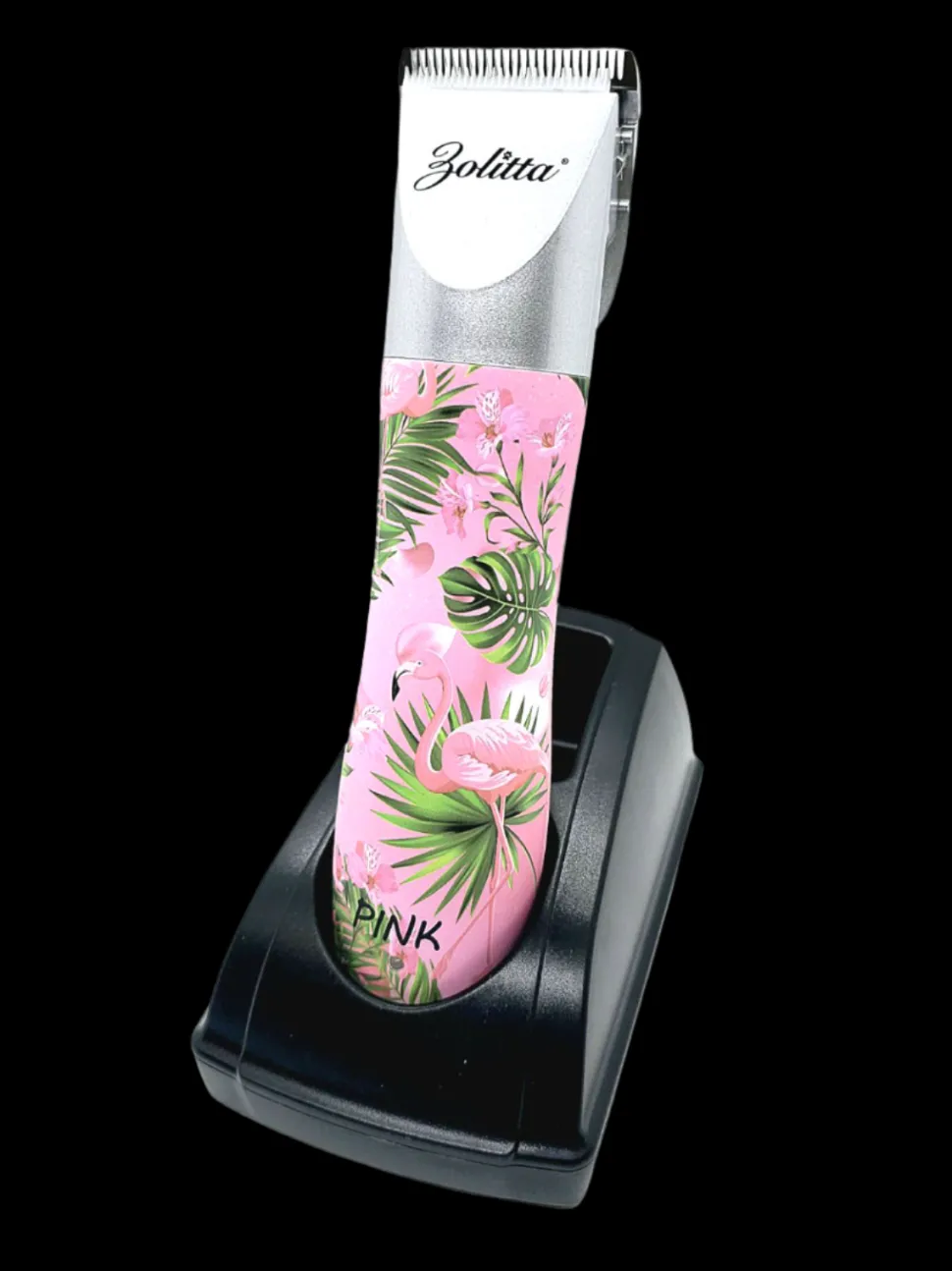 Pink Lithium-Ion 5-in-1 Cordless Clipper by Zolitta