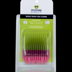 1 1/4″ Pink Wide Snap on Comb by PetStore.Direct