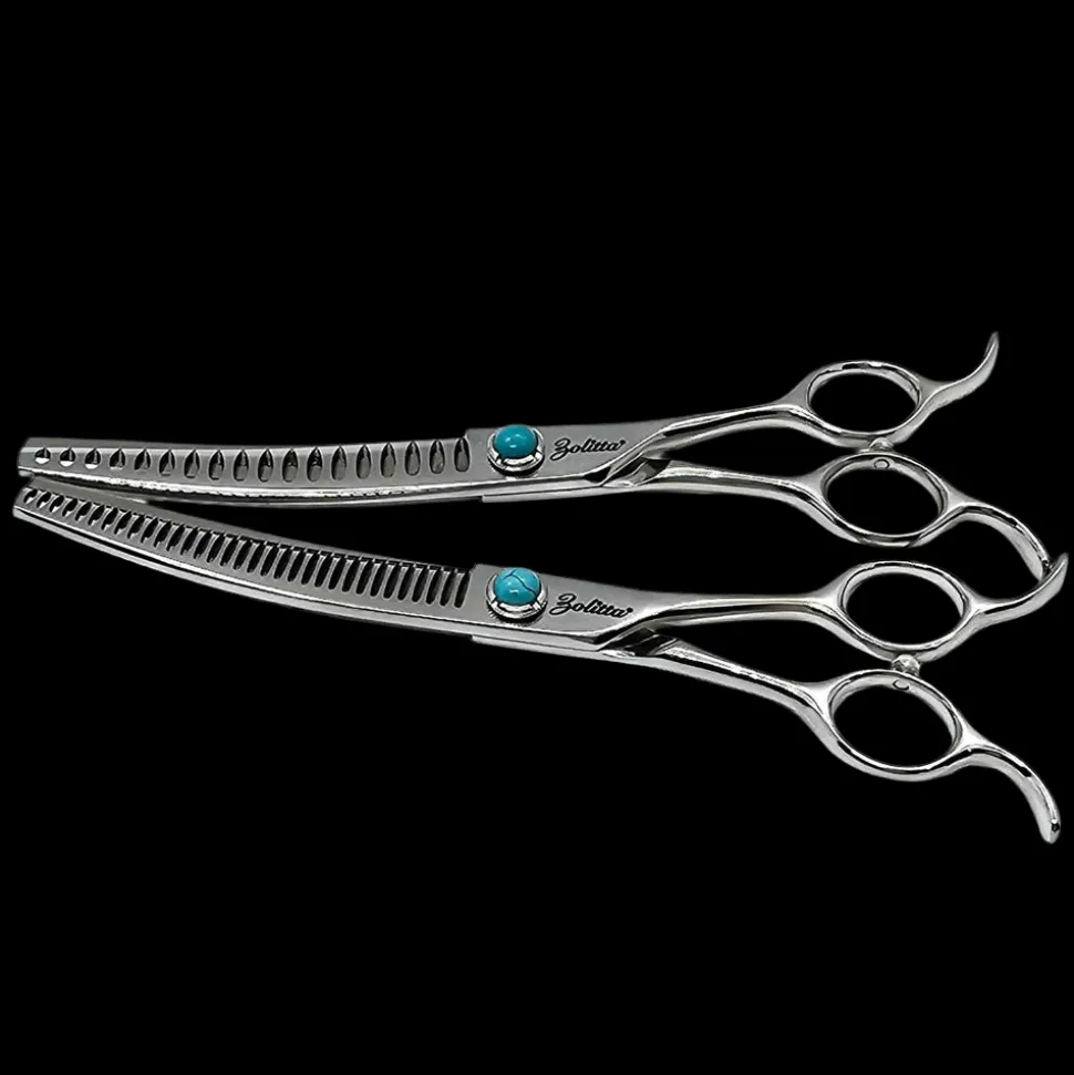 Piranha 7.0" 33T Reverse Curved Blender and 18T Chunker Set by Zolitta