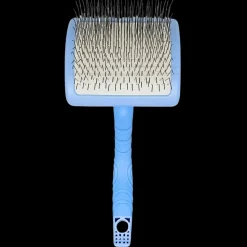 Plastic Handle Large Slicker Brush Blue by Zolitta