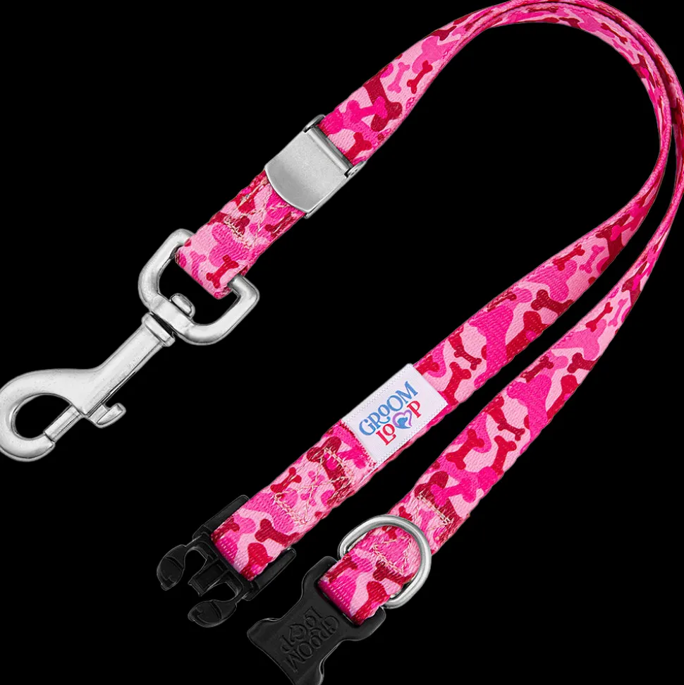 24" Polyester Loop Pink Bone Camo by Groom Loop