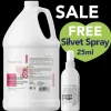 Pomegranate Detangler Spray Gallon with Free Silvet Spray 25ml by Nexderma