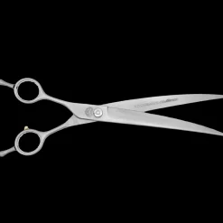 8" Premium Curve Left-Handed Grooming Shears by PetStore.Direct